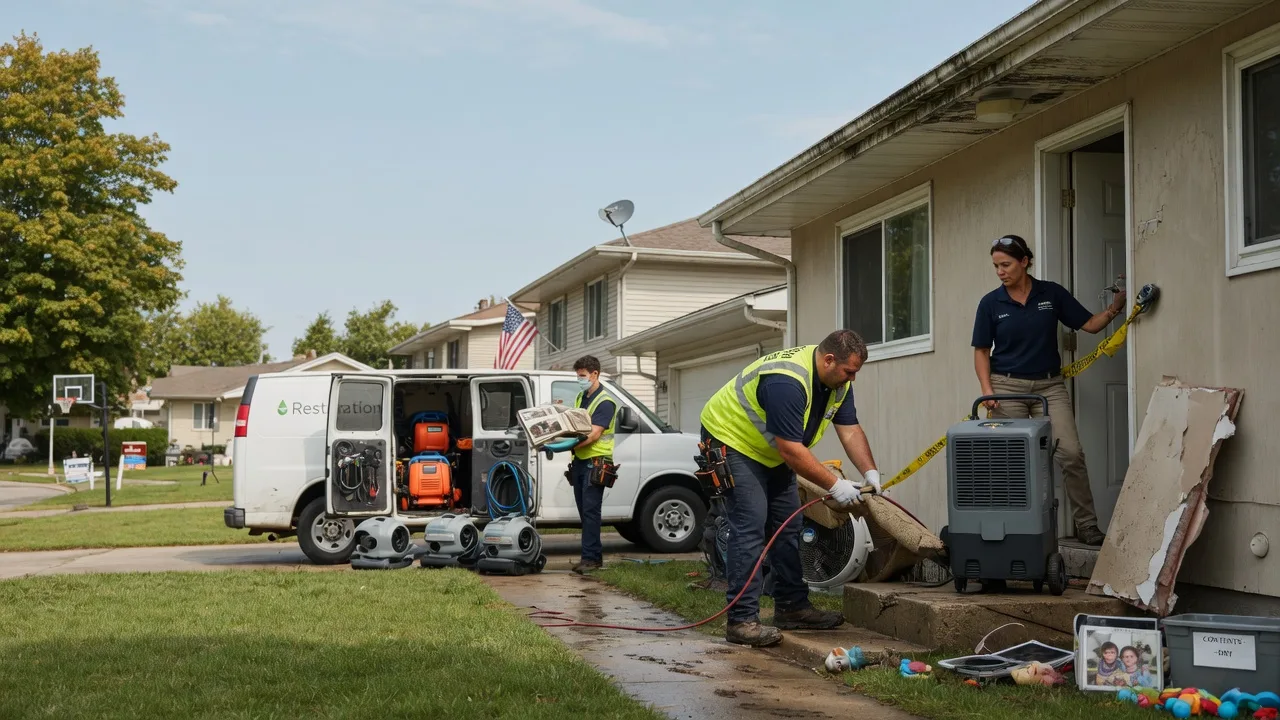 Water Damage Restoration in Garden City, KS near me